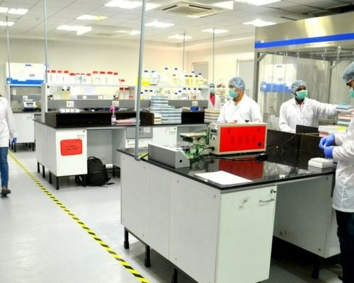 Laboratory team at work, from the DSS Takara Bio India website